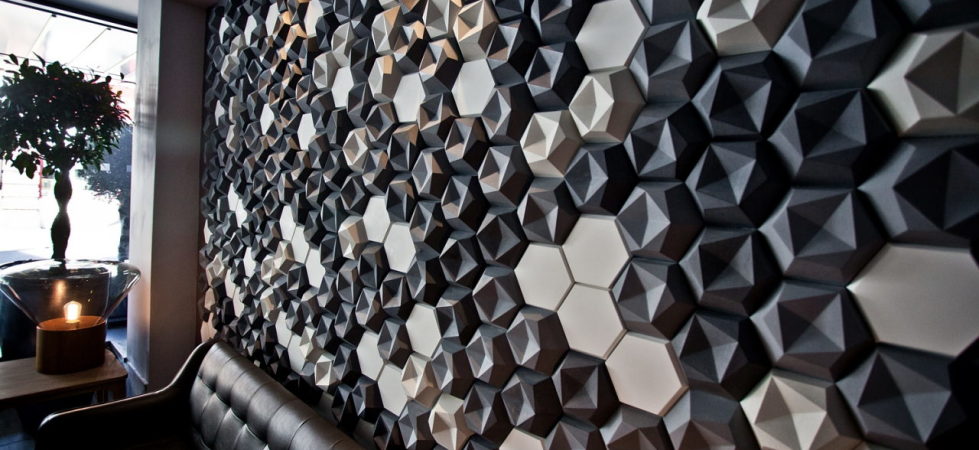 3D Tiles From Kaza Concrete – PREZZO RESTAURANT I, Fleet, UK