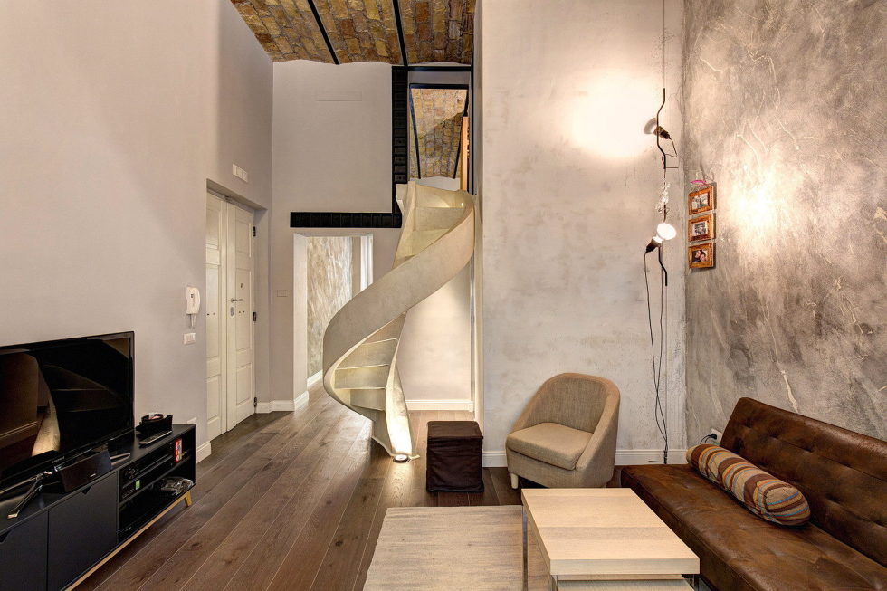 Duplex Apartment In Rome From MOB Architects 1