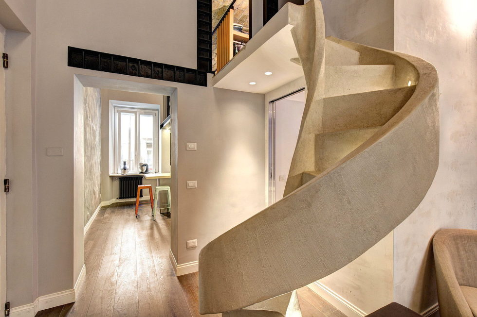 Duplex Apartment In Rome From MOB Architects 10