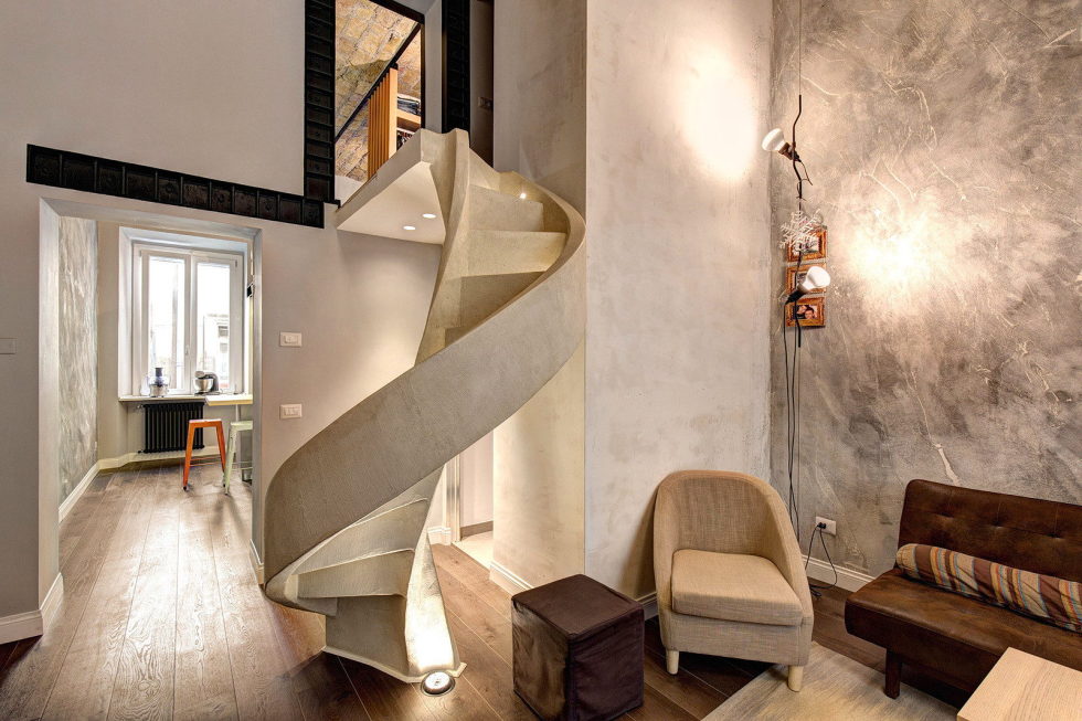 Duplex Apartment In Rome From MOB Architects 3