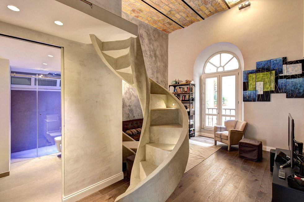 Duplex Apartment In Rome From MOB Architects 6