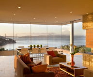The Garay Residence on the shores of San Francisco Bay from Swatt Miers Architects