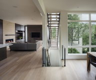 The cozy house with the garden in Ottawa city from the Kariouk Associates studio