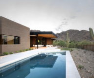 The house on a sandy hill in Arizona 1