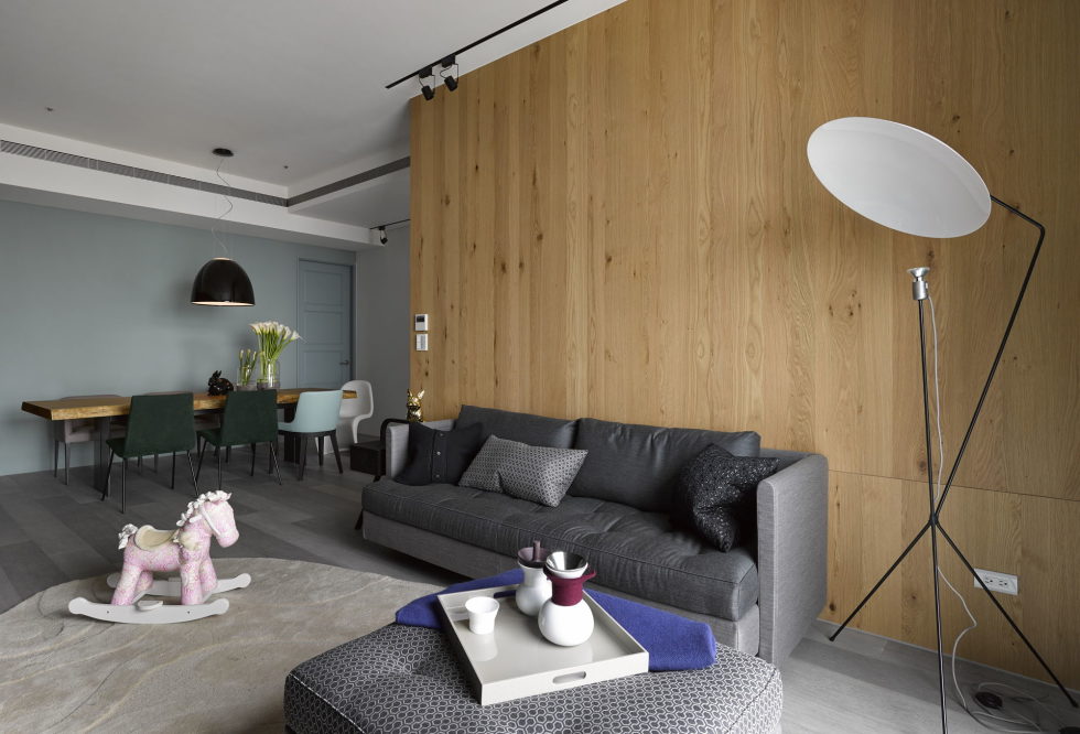 Modern Three-Room Apartment From Ganna Design Studio In Taipei, Taiwan 9