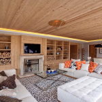 Residences for holidays in Swiss ski resort of Rougemont.