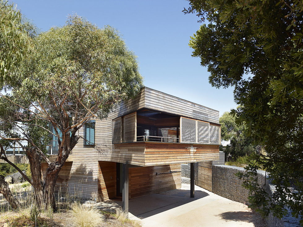 The country house Dame of Melba for resting at the ocean shore from Seeley Architects 2