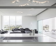 The penthouse from the Pitsou Kedem studio in Tel Aviv, Israel