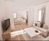 Apartment With Elegant Interior From Carlo Pecorini Studio On The Coast Of Tyrrhenian Sea In Italy
