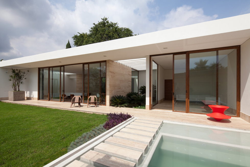 Casa Ocho Jardines Residency In Minimalism Style From Goko MX Studio 1