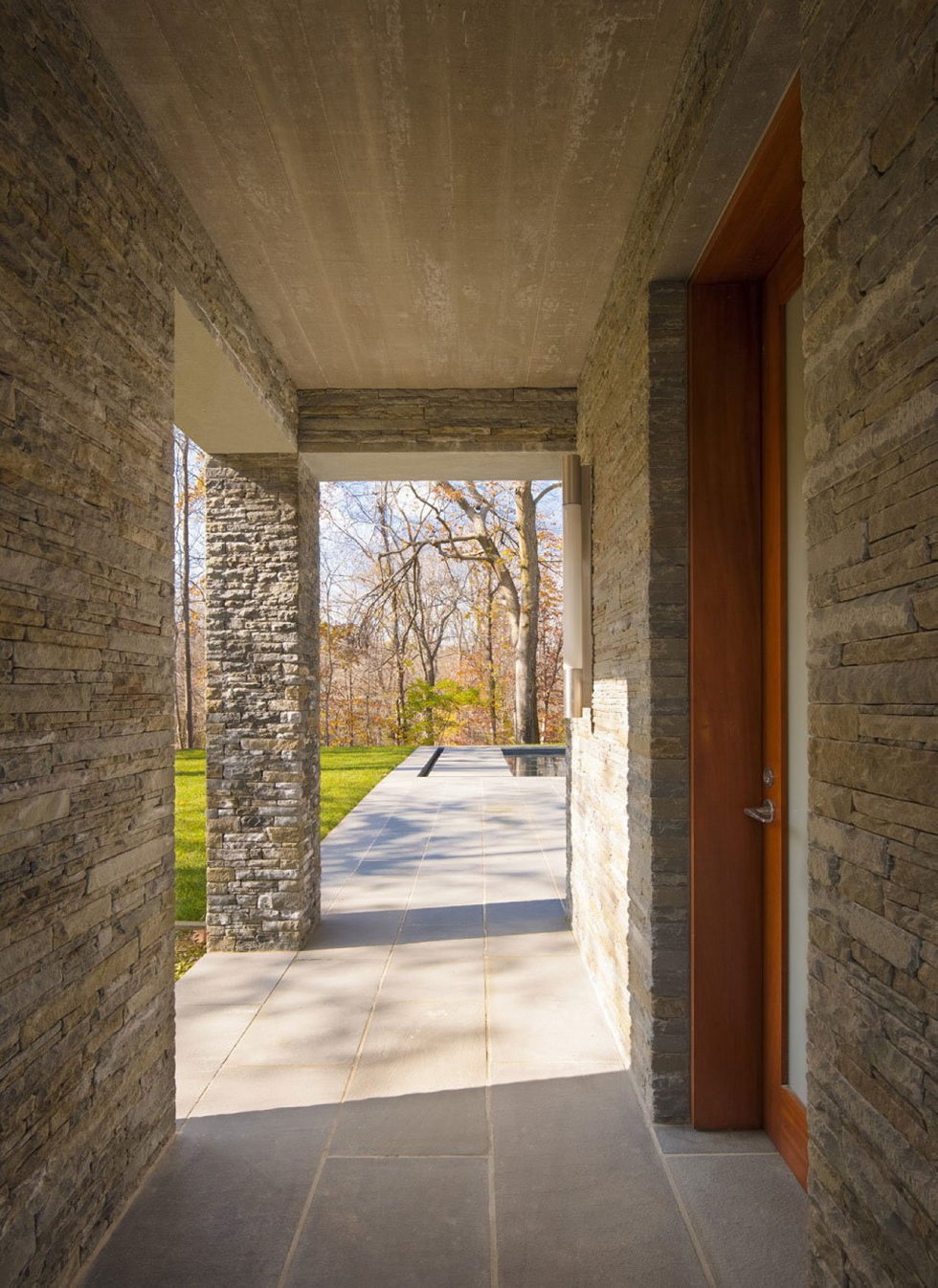 Difficult Run Family House Reconstruction in Virginia Upon The Project Of Robert M. Gurney Architect 10