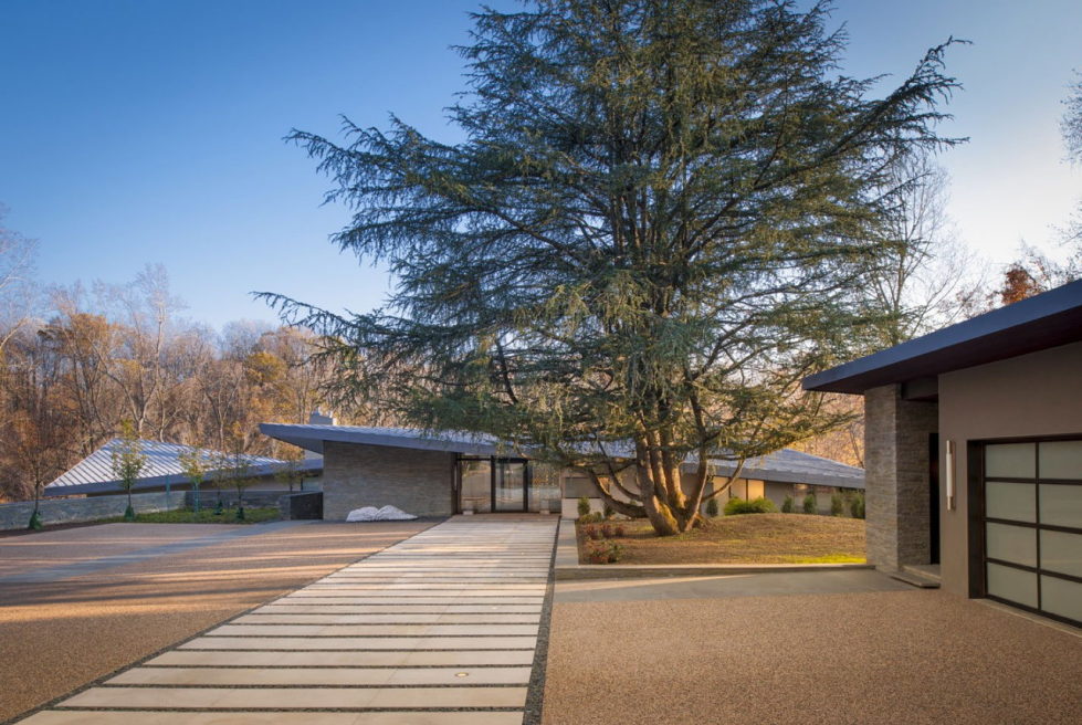 Difficult Run Family House Reconstruction in Virginia Upon The Project Of Robert M. Gurney Architect 6