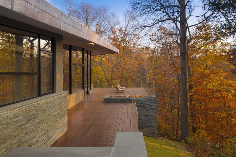 Difficult Run Family House Reconstruction in Virginia Upon The Project Of Robert M. Gurney Architect 9