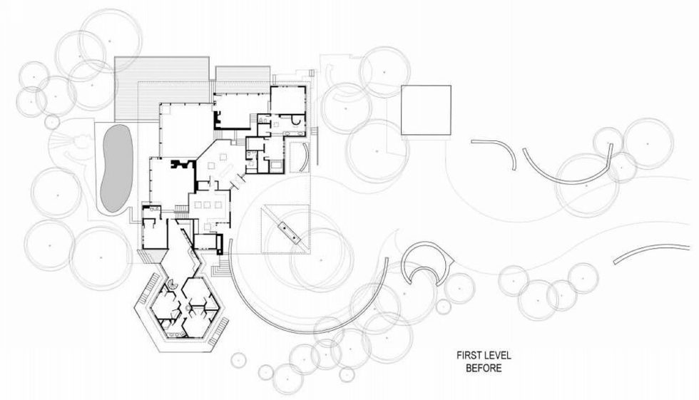 Difficult Run Family House Reconstruction in Virginia Upon The Project Of Robert M. Gurney Architect - Plan 2