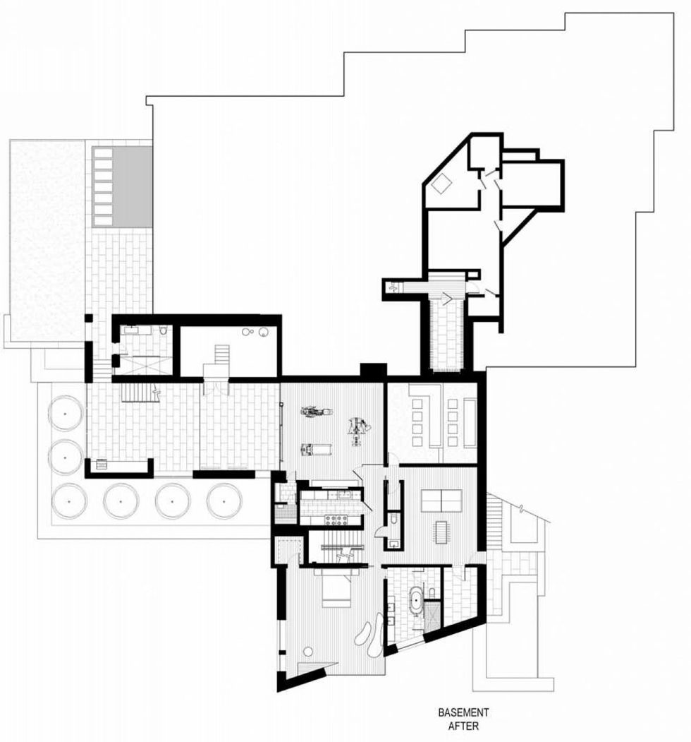 Difficult Run Family House Reconstruction in Virginia Upon The Project Of Robert M. Gurney Architect - Plan 4