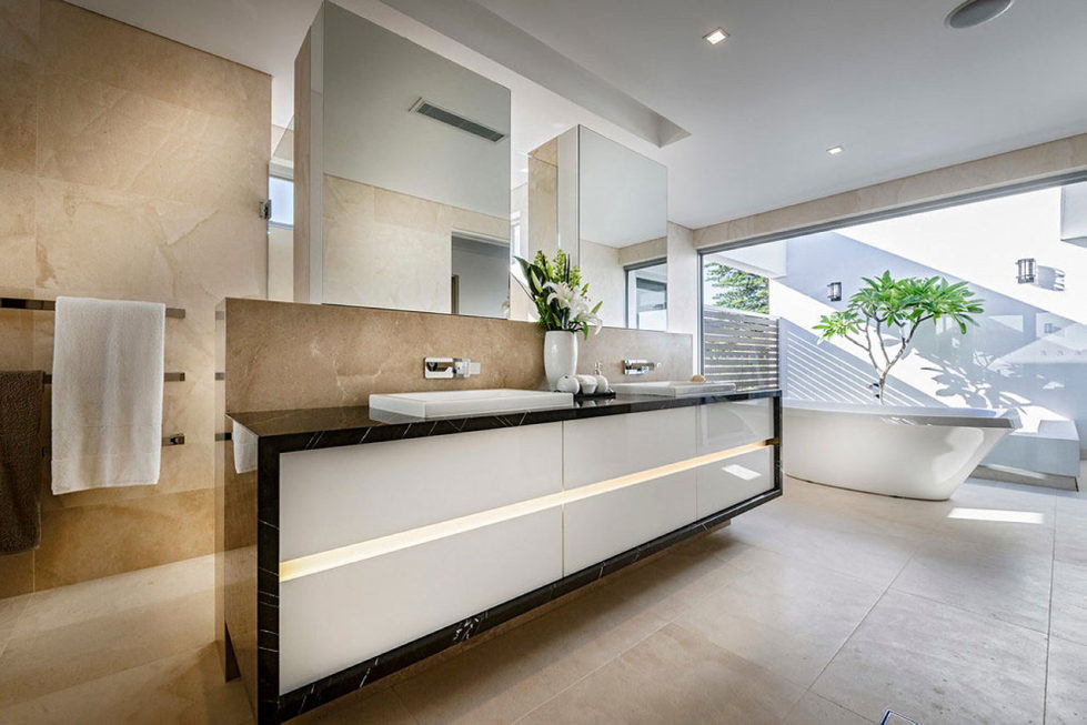 Geraldine Street Cottesloe The Modern Private House Upon The Project Of Signature Custom Homes 10