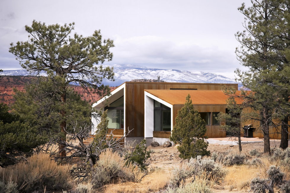 Original Project Of The House In Capitol Reef National Park From Imbue Design Bureau 1