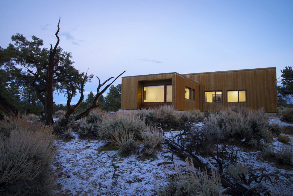 Original Project Of The House In Capitol Reef National Park From Imbue Design Bureau 15