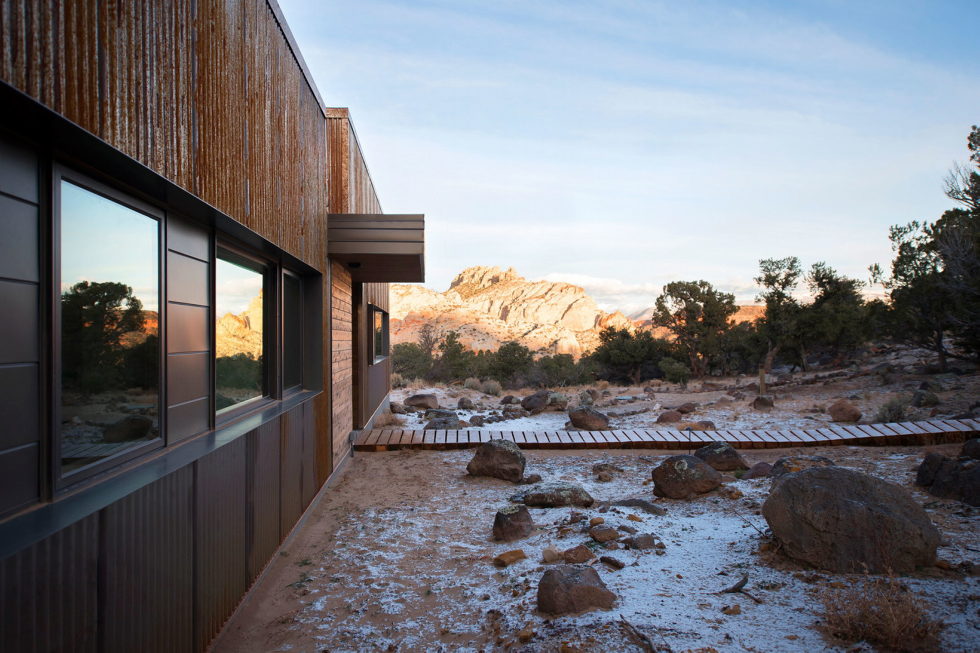 Original Project Of The House In Capitol Reef National Park From Imbue Design Bureau 19