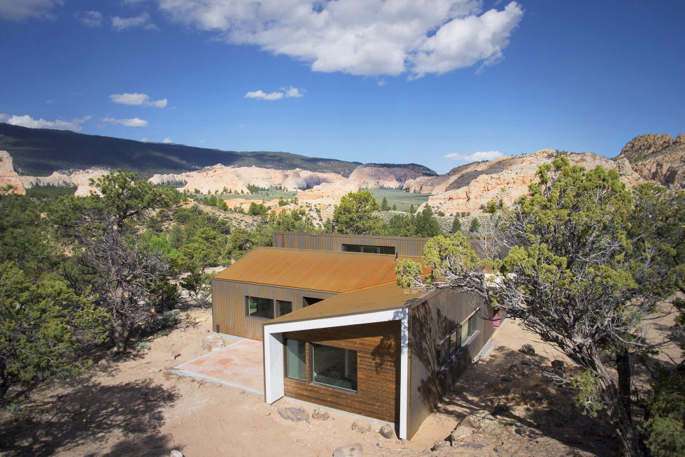 Original Project Of The House In Capitol Reef National Park From Imbue Design Bureau 6