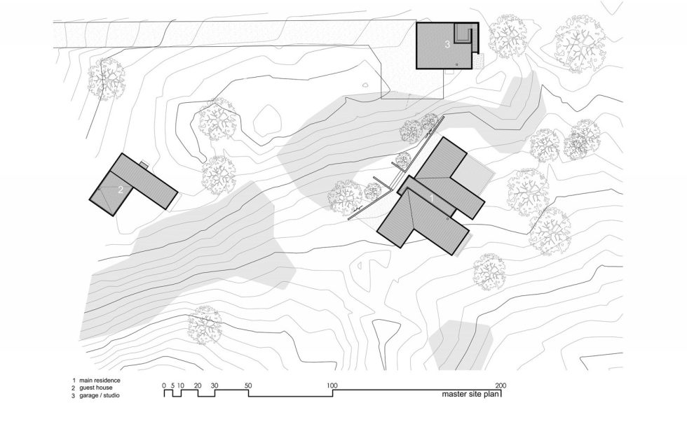 Original Project Of The House In Capitol Reef National Park From Imbue Design Bureau - Master Site Plan