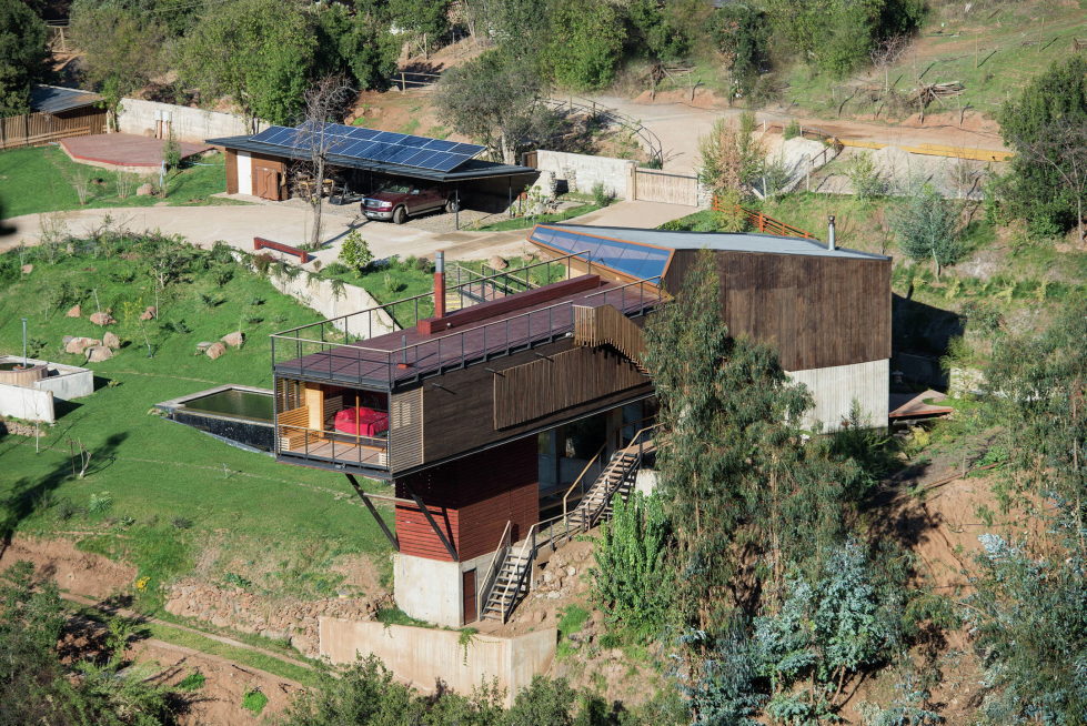 Private Country House Casa El Maqui At The Root Of Mountain In Chile From GITC Arquitectura Studio 13