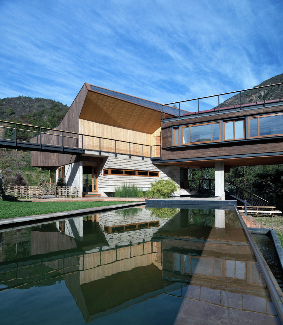 Private Country House Casa El Maqui At The Root Of Mountain In Chile From GITC Arquitectura Studio 8