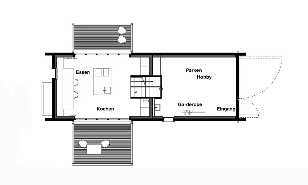 Wooden House At The Upper Bavaria From Arnhard und Eck Architekten Bureau - Plan 2