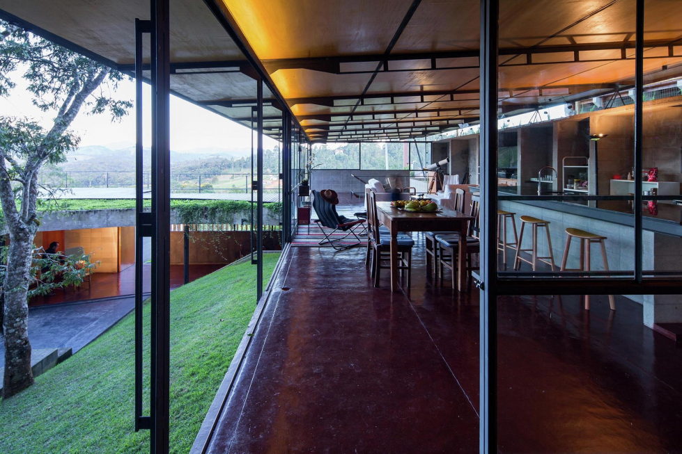Casa Santo Antonio Manor In The Wood Reserve In Brazil From H+F Arquitetos 19