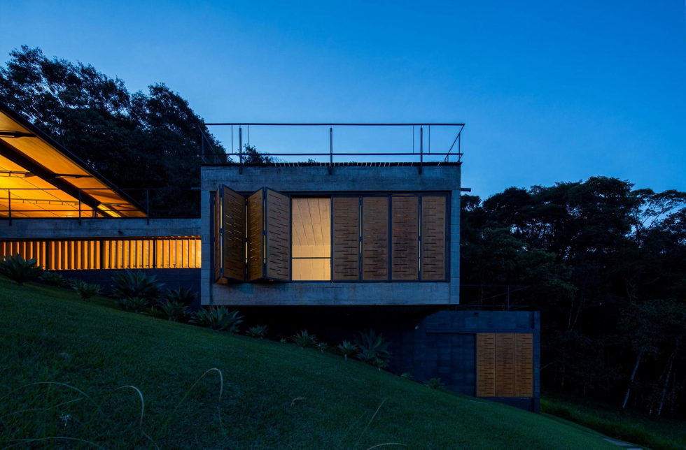 Casa Santo Antonio Manor In The Wood Reserve In Brazil From H+F Arquitetos 20