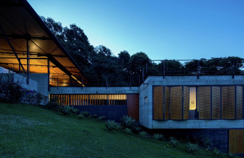 Casa Santo Antonio Manor In The Wood Reserve In Brazil From H+F Arquitetos 25