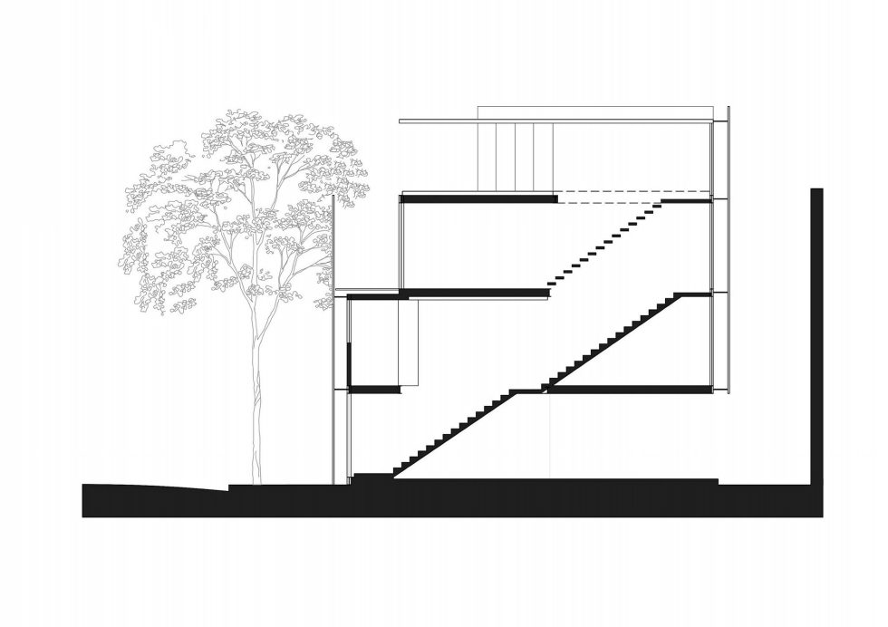Jauretche House In Buenos Aires upon the project of Colle-Croce - Plan 6