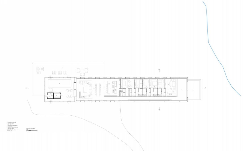 Out-Of-Town Residency Casa Mororo In Minimalism Style Upon The Project Of mk27 Studio - Plan 1