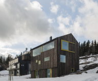 The house Linnebo overlooking Oslo by the project of Schjelderup Trondahl Arkitekter studio