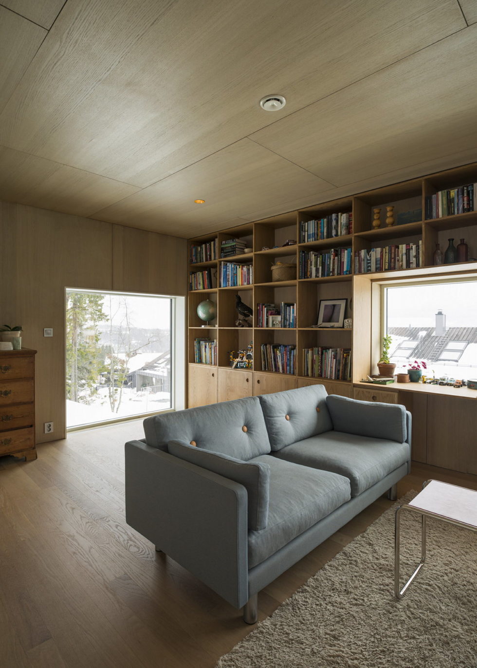 The house Linnebo overlooking Oslo by the project of Schjelderup Trondahl Arkitekter studio 6