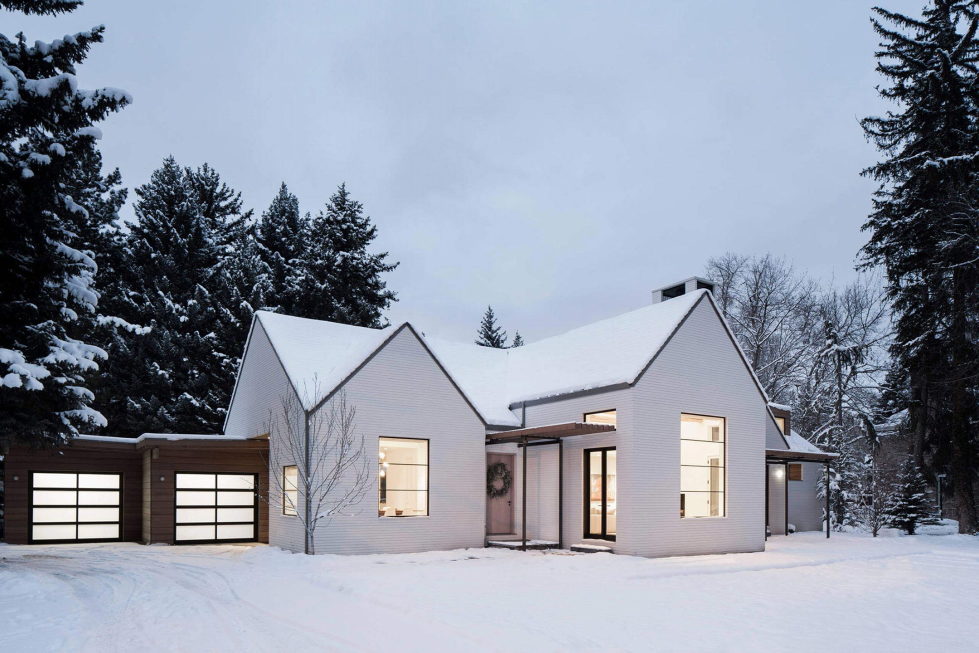 The private house Hilsden in Scandinavian style in Salt Lake City from Lloyd Architects studio 1