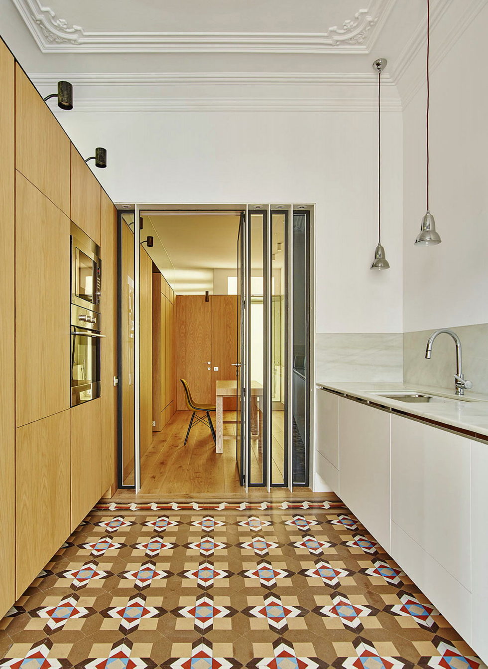 AB House 19th-century Barcelona apartment by Built Architecture 10
