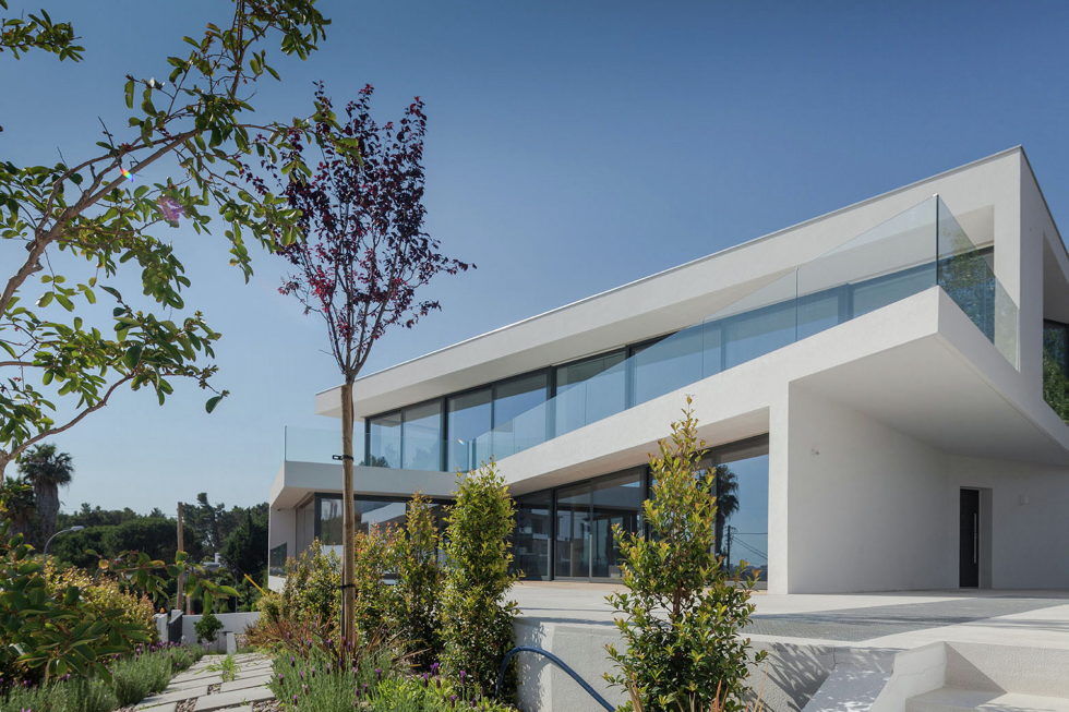 JC House Villa At The Suburb Of Lisbon, Portugal, Upon The Project Of JPS Atelier 1
