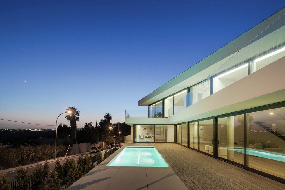 JC House Villa At The Suburb Of Lisbon, Portugal, Upon The Project Of JPS Atelier 22