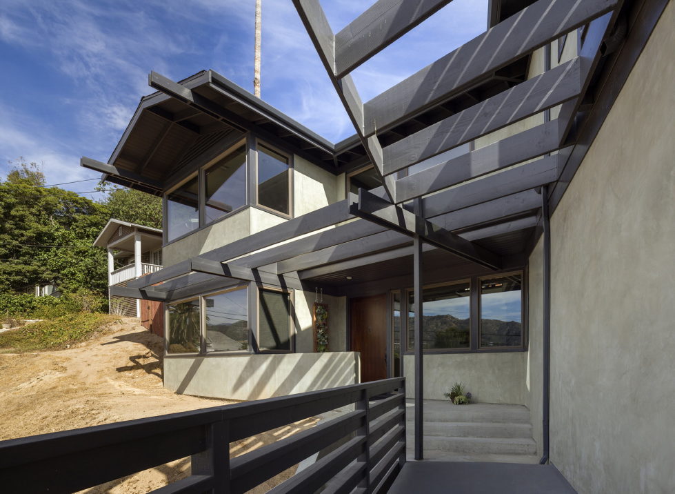 Lopez House The Private Residency In Los Angeles Upon The Project of Martin Fenlon Architecture 4