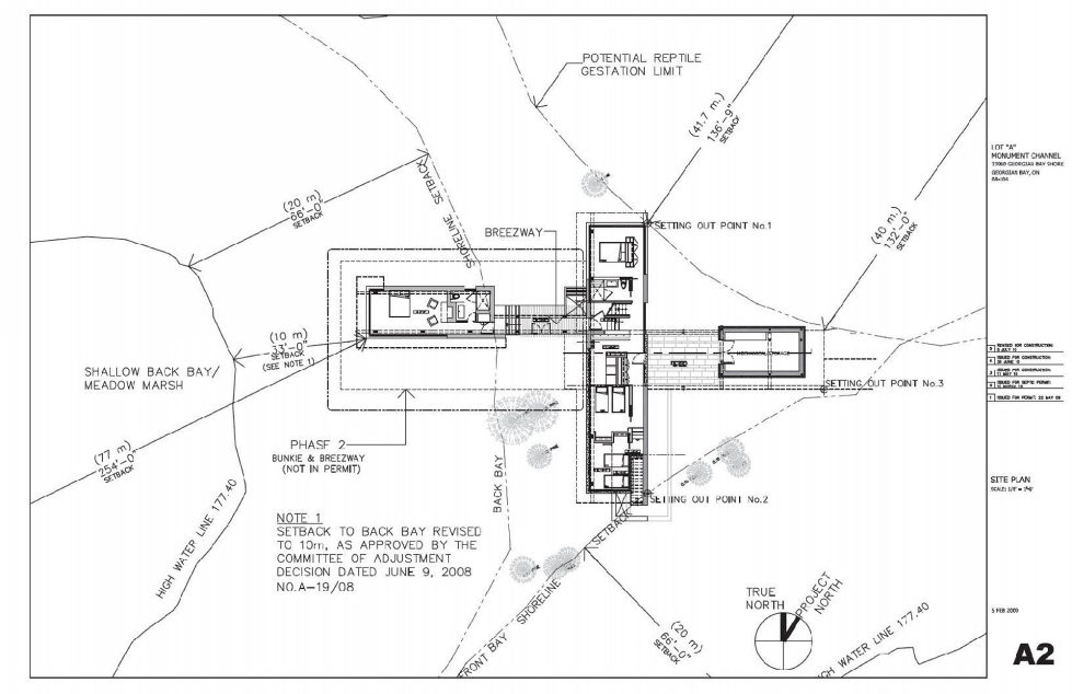 Monument Channel Cottage Residency Upon The Project Of CORE Architects - Plan 1