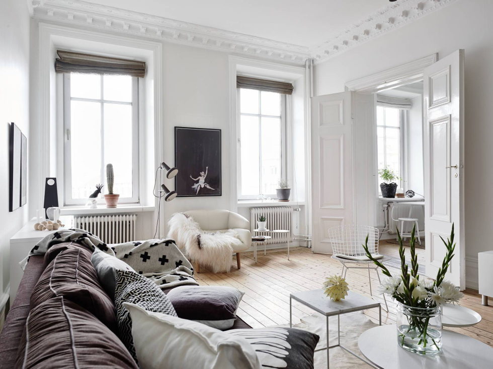 Scandinavian Interior Style A Spacious Flat In Goteborg 2