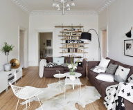Scandinavian Interior Style A Spacious Flat In Goteborg 9