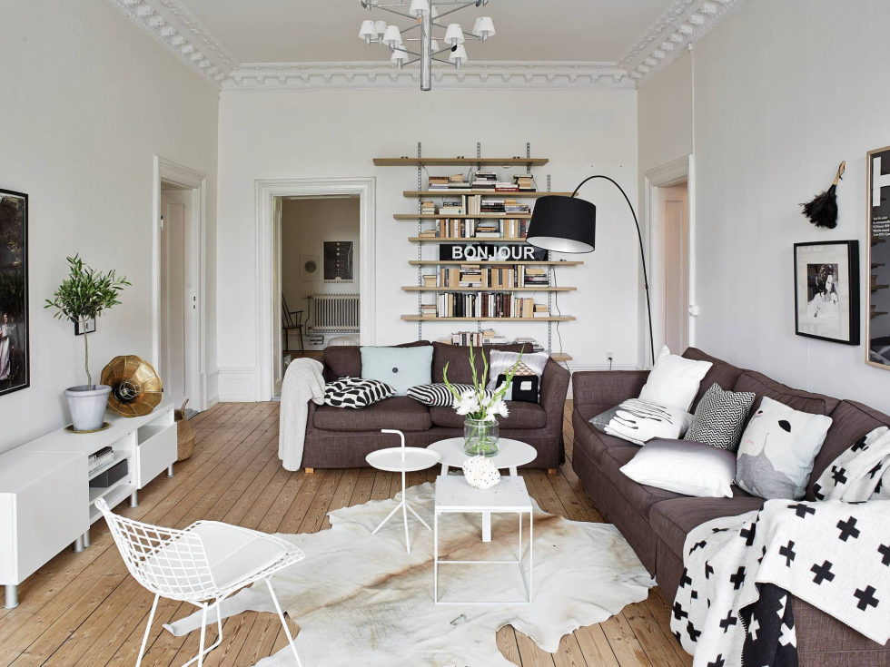 Scandinavian Interior Style A Spacious Flat In Goteborg 9