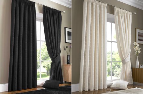 Living Room Curtains: the best photos of curtains` design, assistance ...