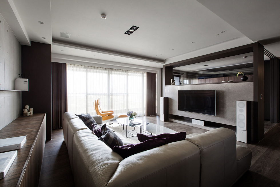Modern Apartments In The Minimalism Style At Taiwan 1