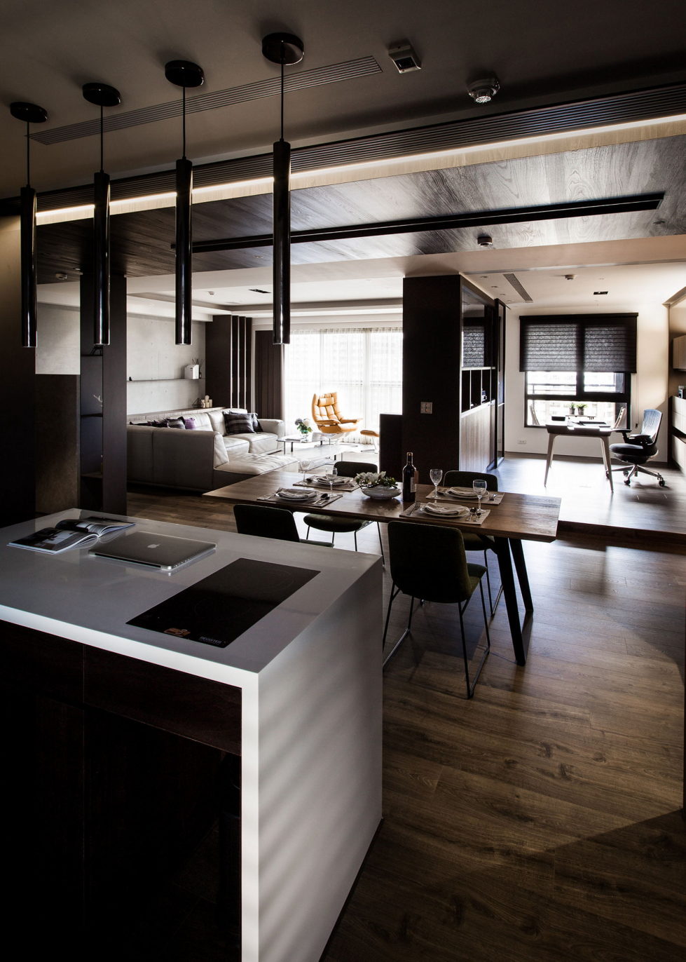 Modern Apartments In The Minimalism Style At Taiwan 11