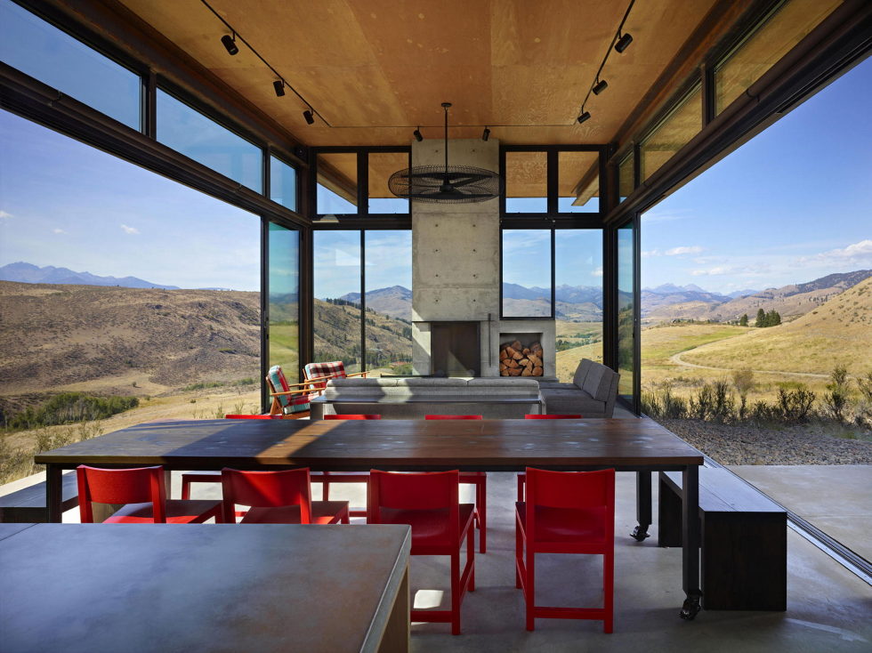 The Country House In The Picturesque Valley The Project Of Olson Kundig Studio 10