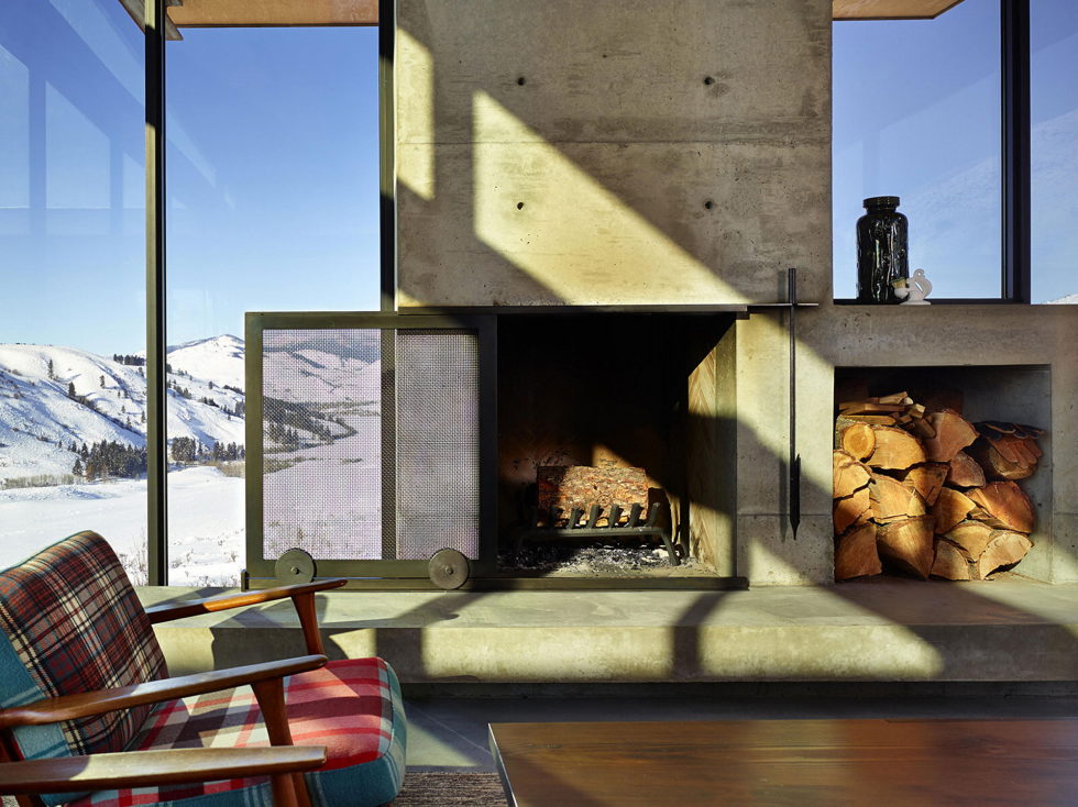The Country House In The Picturesque Valley The Project Of Olson Kundig Studio 12
