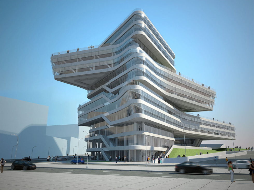 Zaha Hadid Architects Edifici Torre Espiral
